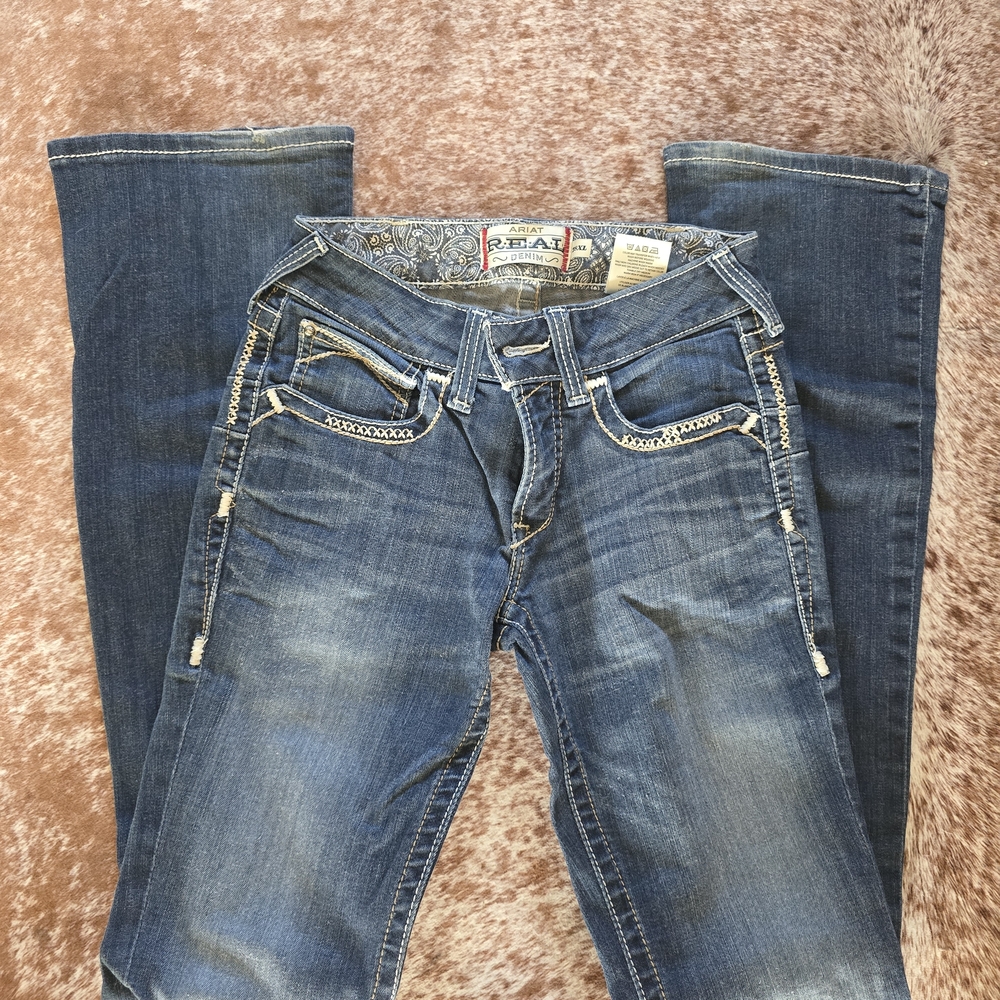 Ariat Women's Boot Cut Jeans - Classic Blue